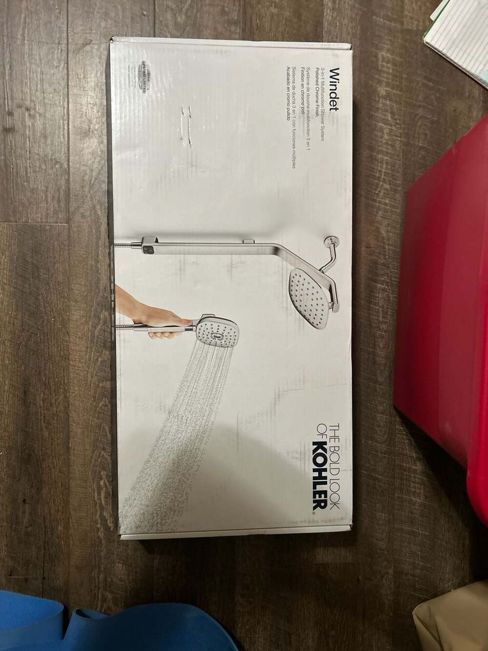 Kohler Windet 3-in-1 Multifunction Shower System, Polished Chrome